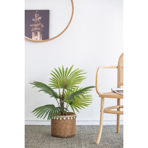 AandB Home Fan Palm Tree in Pot