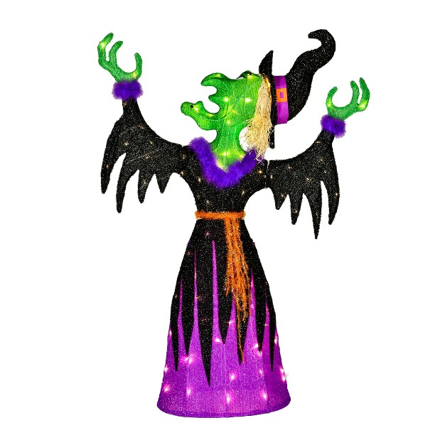 Pre lit Cackling Green Witch