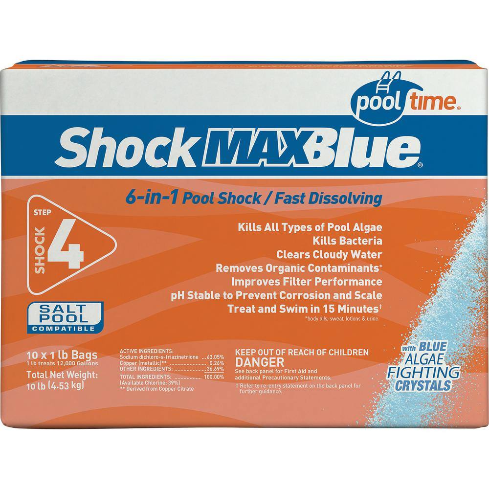 Pool Time MAXBlue2 10 lbs. Shock (10-Pack) 30010PTM