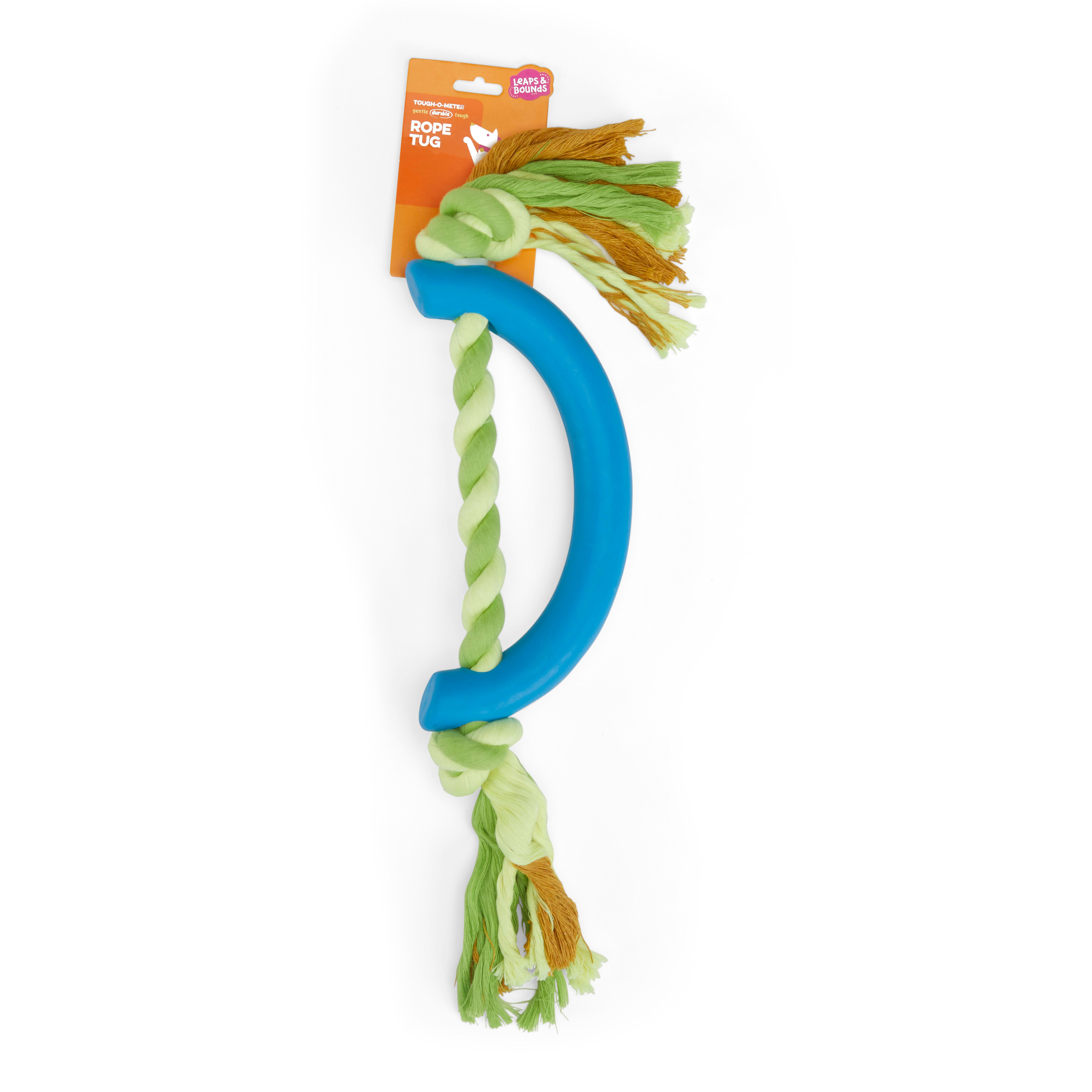 Leaps  Bounds Rubber  Rope Dog Toy， XX-Large