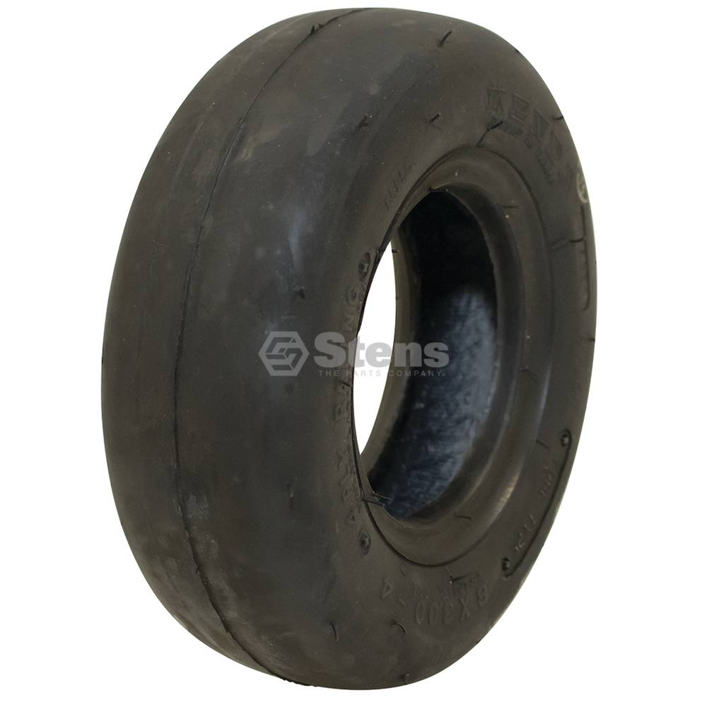 Kenda Tire 8x3.00-4 Smooth Tread 4 Ply Tube Lawnmower Golf Go Cart ATV Tractor， 20601050