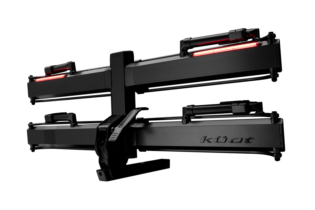 Kuat Piston Pro X LED Dual Ratchet Platform Rack with Kashima - 2 Bike - 2