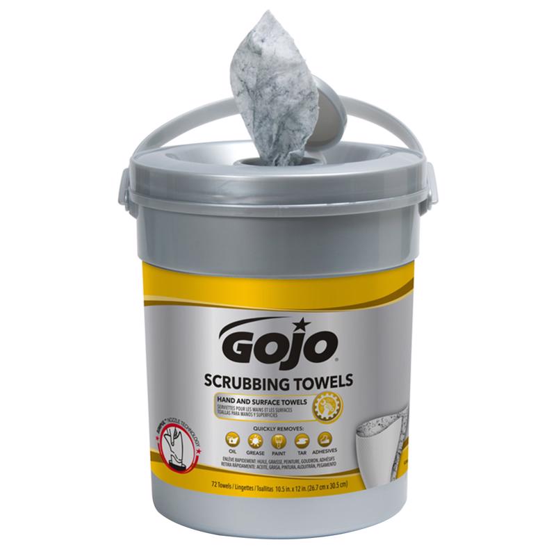 GOJO SCRUBG WIPES 72CT