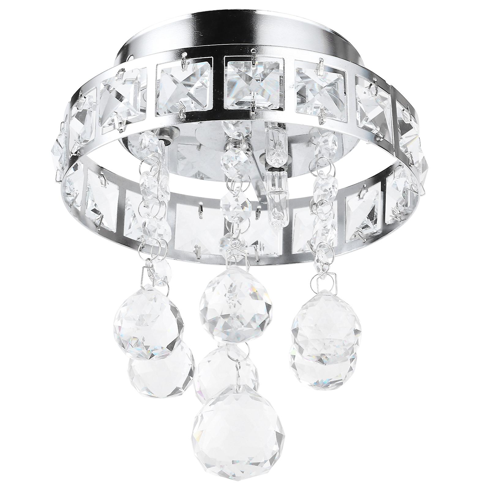 G4 Crystal Ceiling Light Indoor Lamp for Living Room Dinning Room Home Decoration 12V