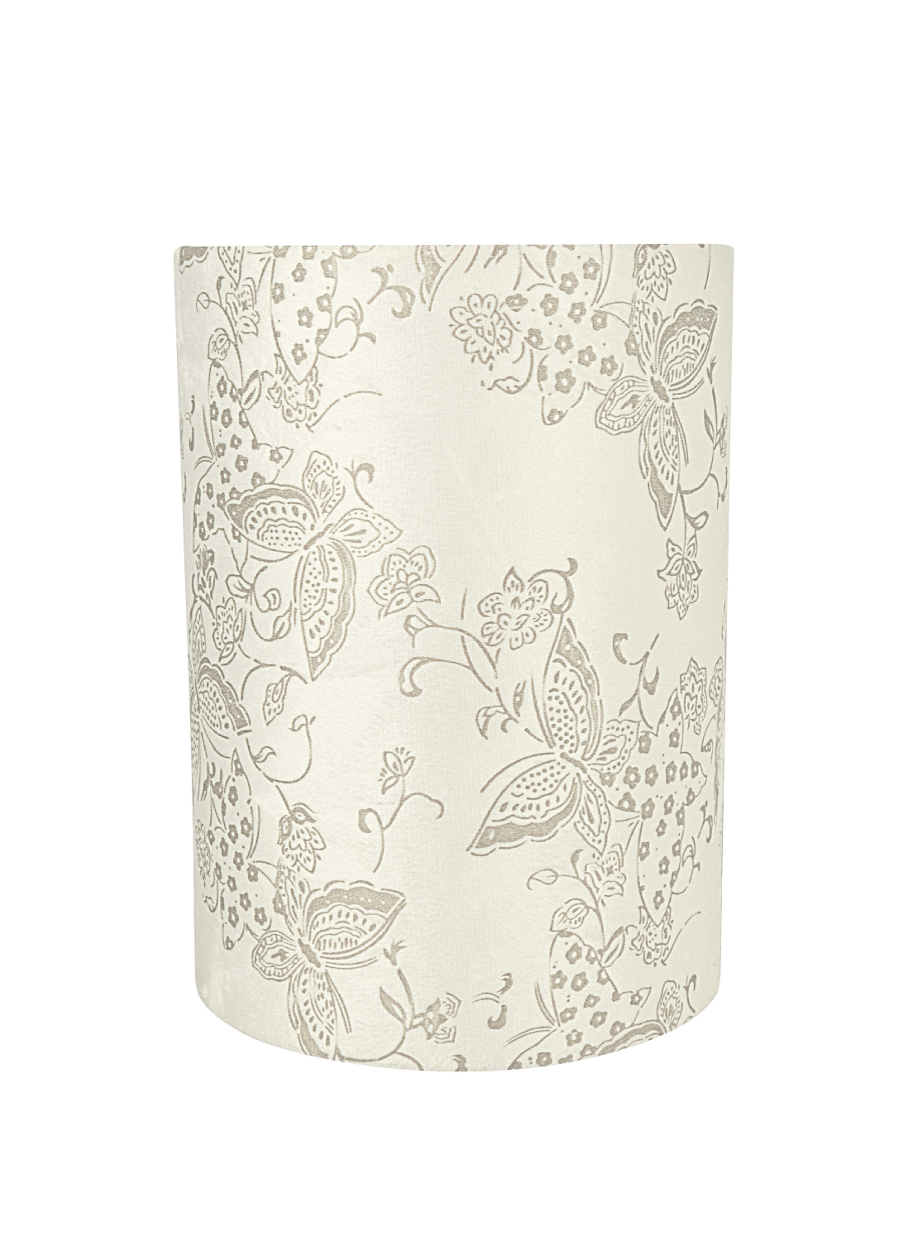 Aspen Creative 31280 Transitional Drum (Cylinder) Shape Spider Construction Lamp Shade in Off White， 8