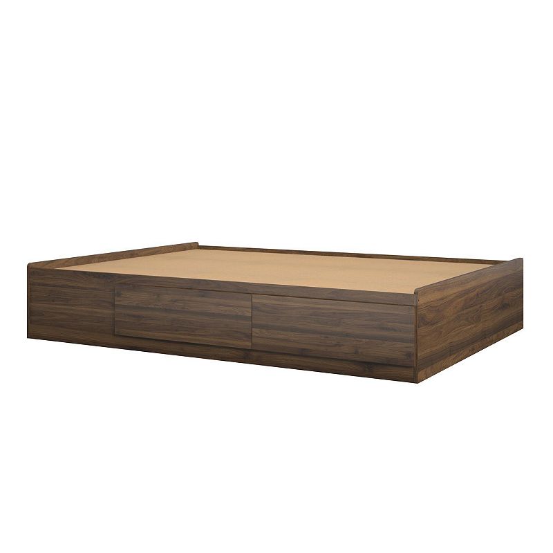 Ameriwood Home Storage Full Platform Bed