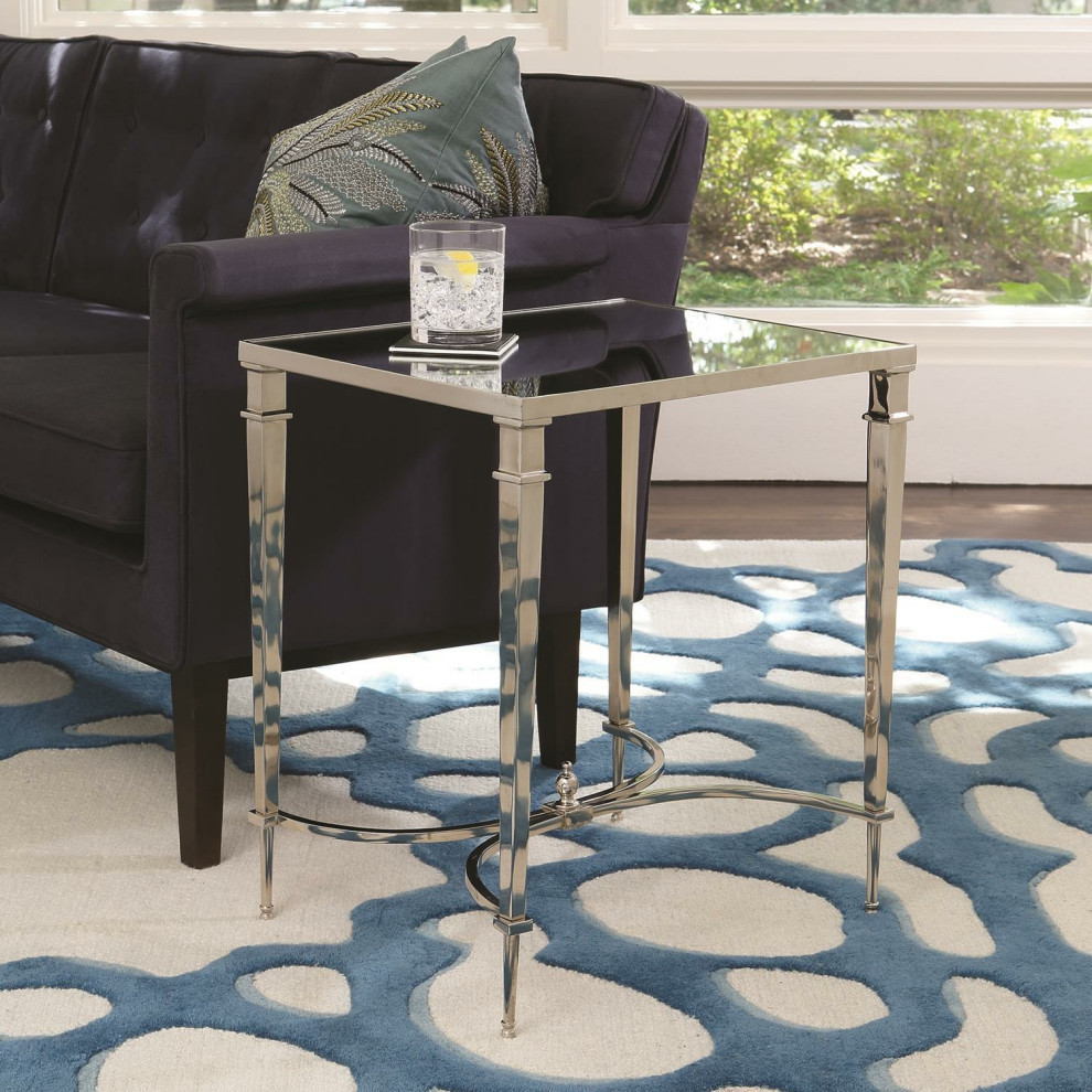 Rectangular French Square Leg Table   Traditional   Side Tables And End Tables   by HedgeApple  Houzz