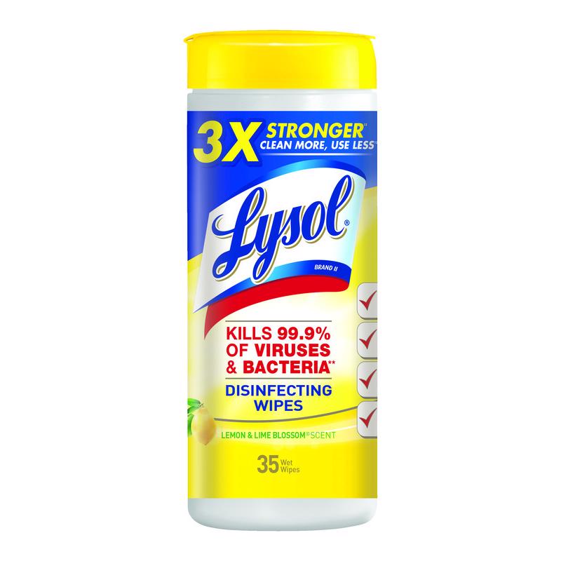 LYSOL SAN WIPES LEM/LIME