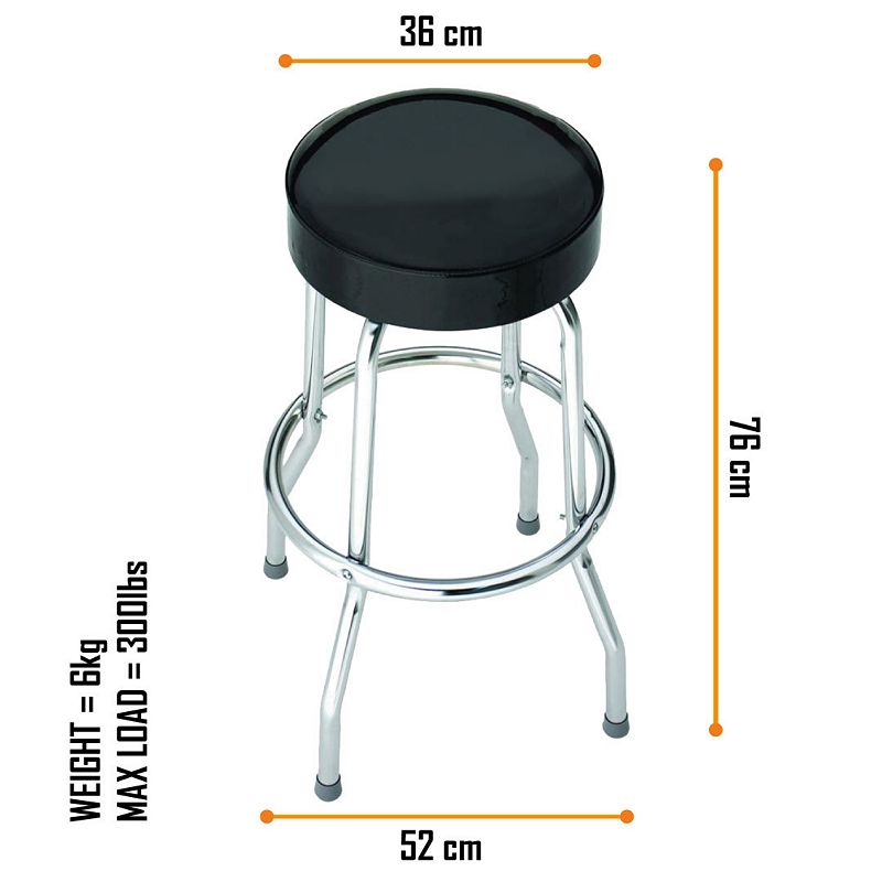 Rocksax Ghost Bar Stool - Meliora