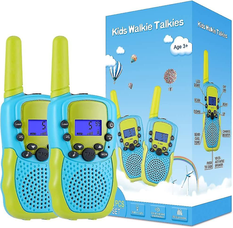 3-12 Years Old Boys Girls Toys， Kids Walkie Talkie 22 Channel 2 Channel Radio Toys