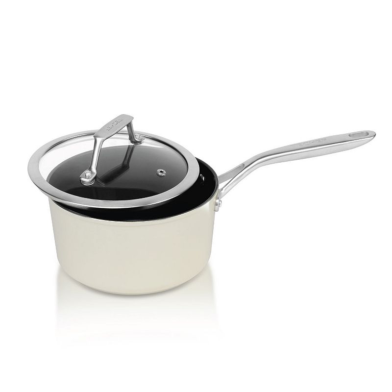 TECHEF - ValenCera - 2 Quart Ceramic Nonstick Saucepan with Cover