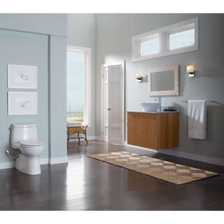 TOTO Carlyle II 1-Piece 1.28 GPF Single Flush Elongated ADA Comfort Height Toilet in Cotton White SoftClose Seat Included MS614124CEFG#01