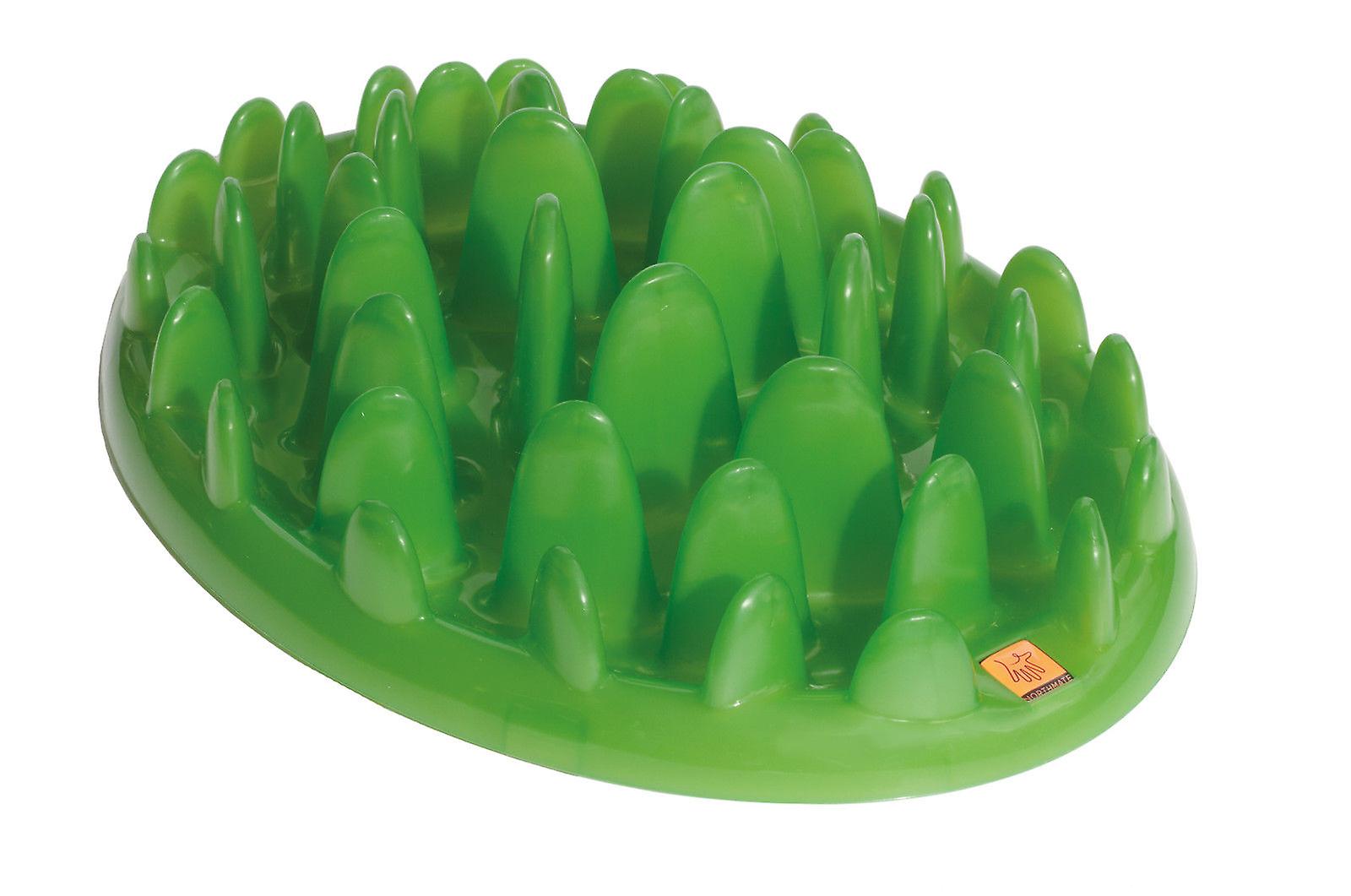 Company of Animals Green Slow Dog Feeder， Stop Your Dog Eating So Quickly L Size