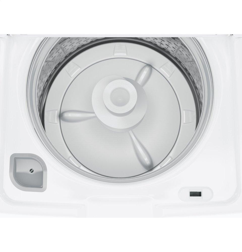 Ge Appliances GTW465ASNWW Ge® 4.5 Cu. Ft. Capacity Washer With Stainless Steel Basket