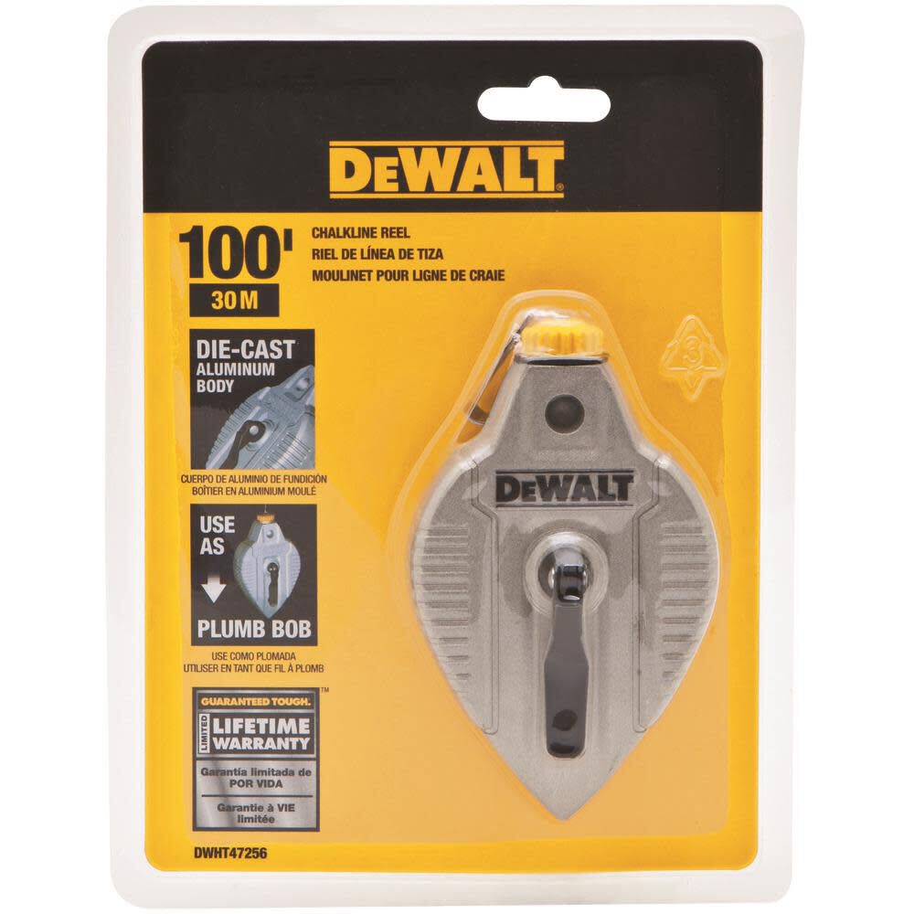 DEWALT Cast Aluminum Chalk Reel DWHT47256 from DEWALT