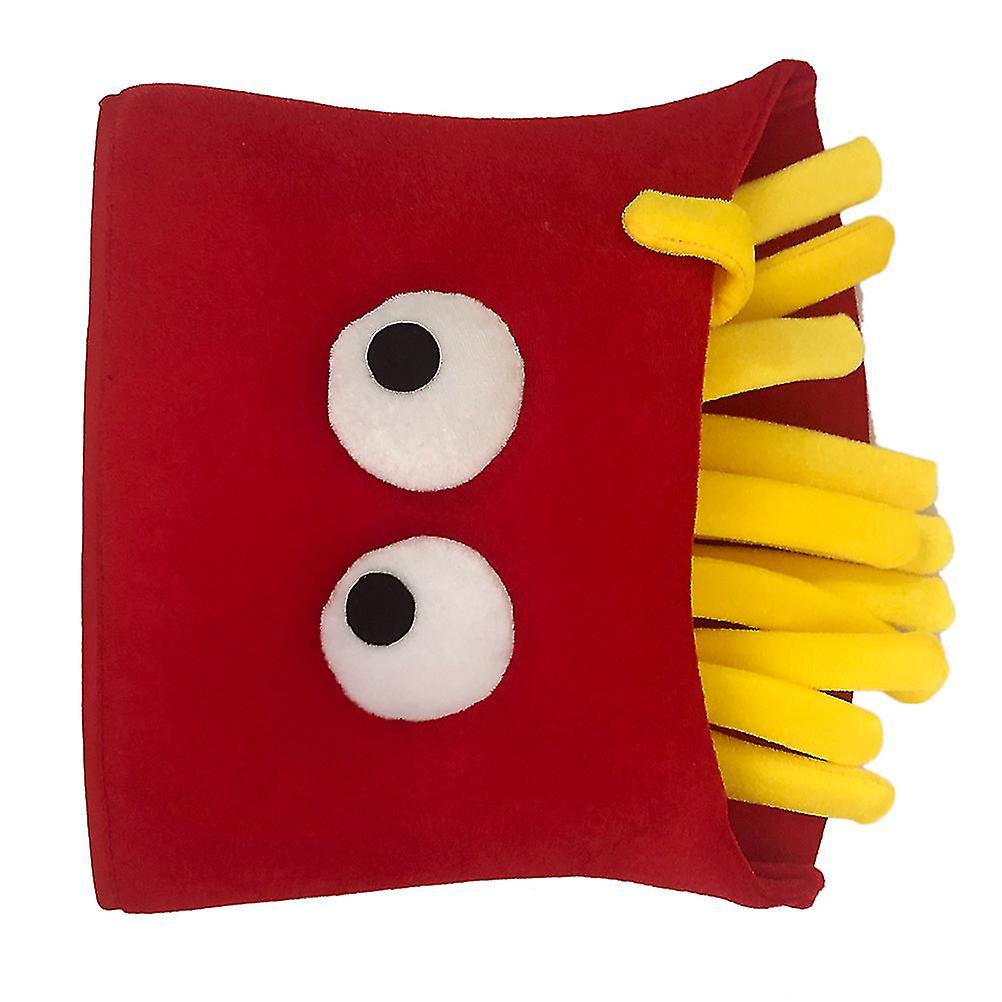 Halloween French Fries Fancy Hat French Fries Shaped Fast Food Hat Carnival Christmas Party Dress Up Costume Accessory