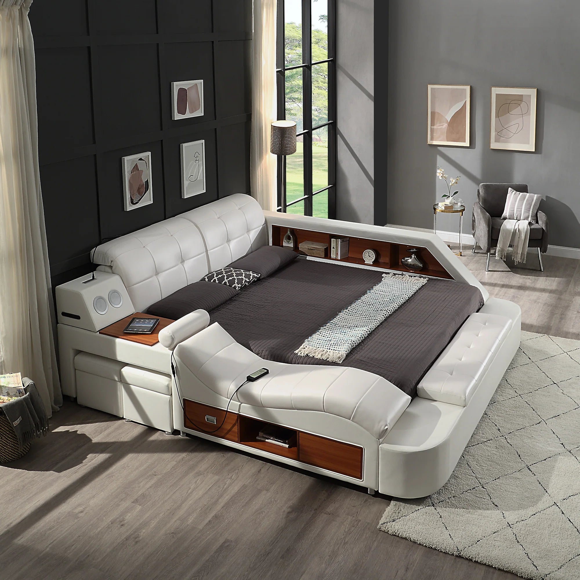 L9016 KING BED/QUEEN BED