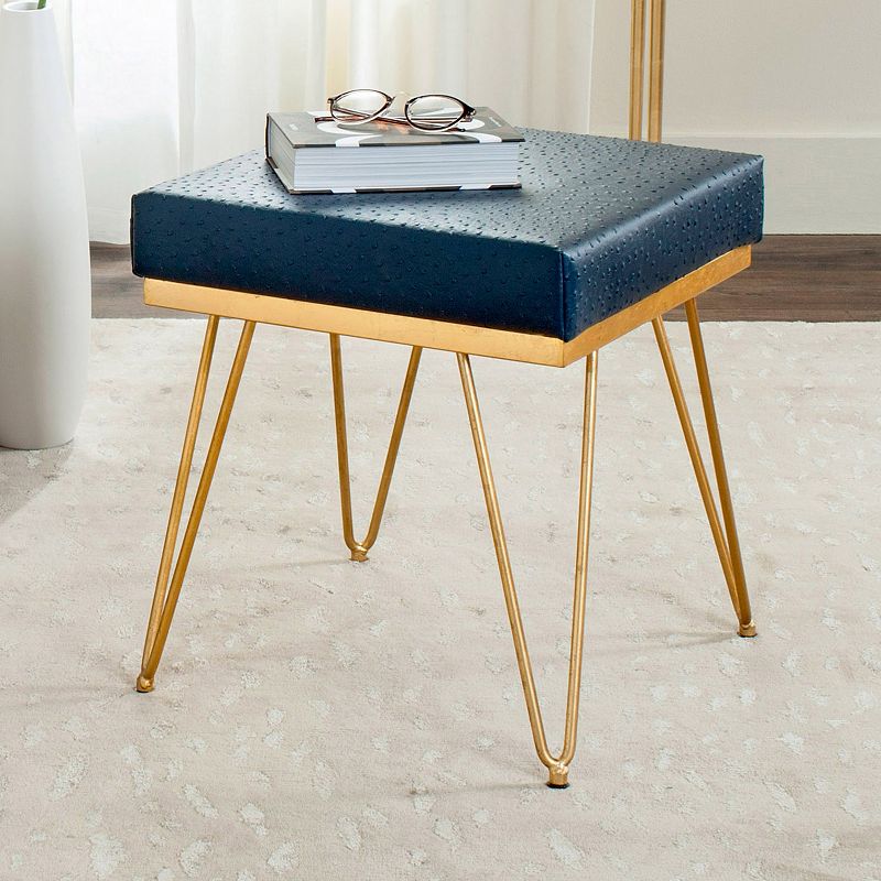 Safavieh Jenine Faux Ostrich Square Bench