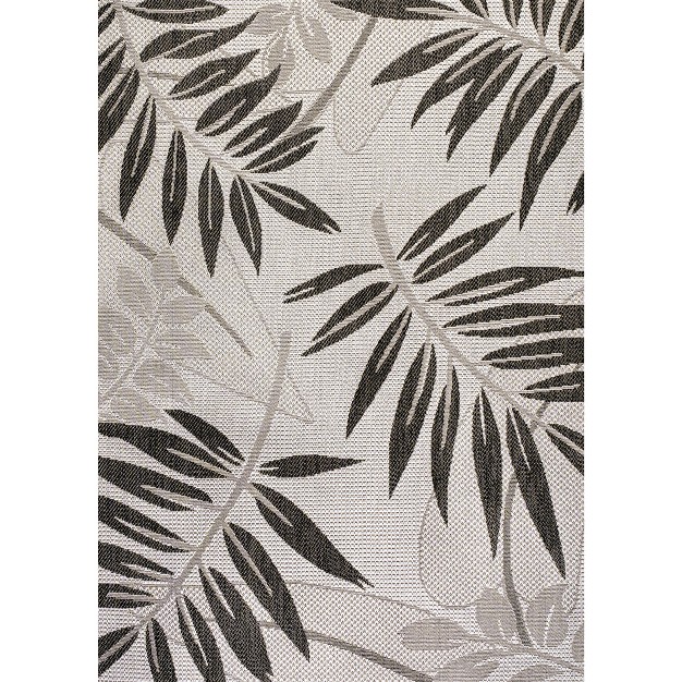 Havana Tropical Palm Leaf Indoor outdoor Area Rug Jonathan Y