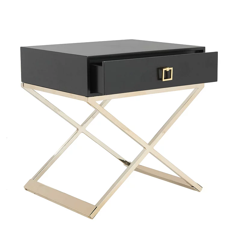 Safavieh Zarina Modern Cross Leg End Table