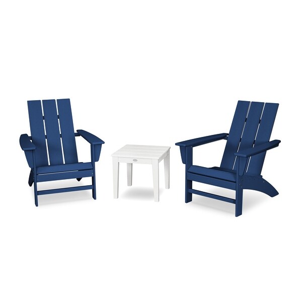 POLYWOOD Modern Adirondack 3Piece Set