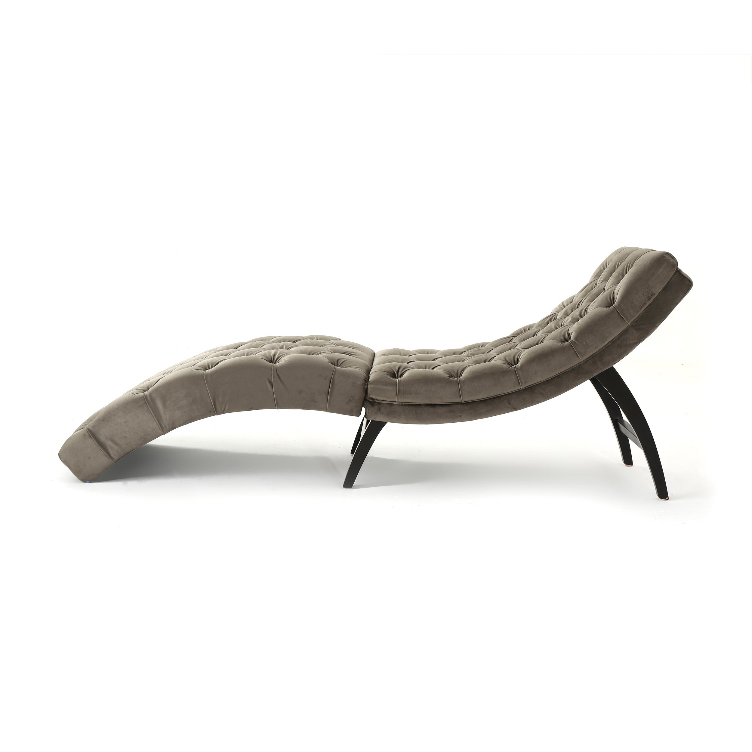 Garamond Tufted Velvet Chaise Lounge