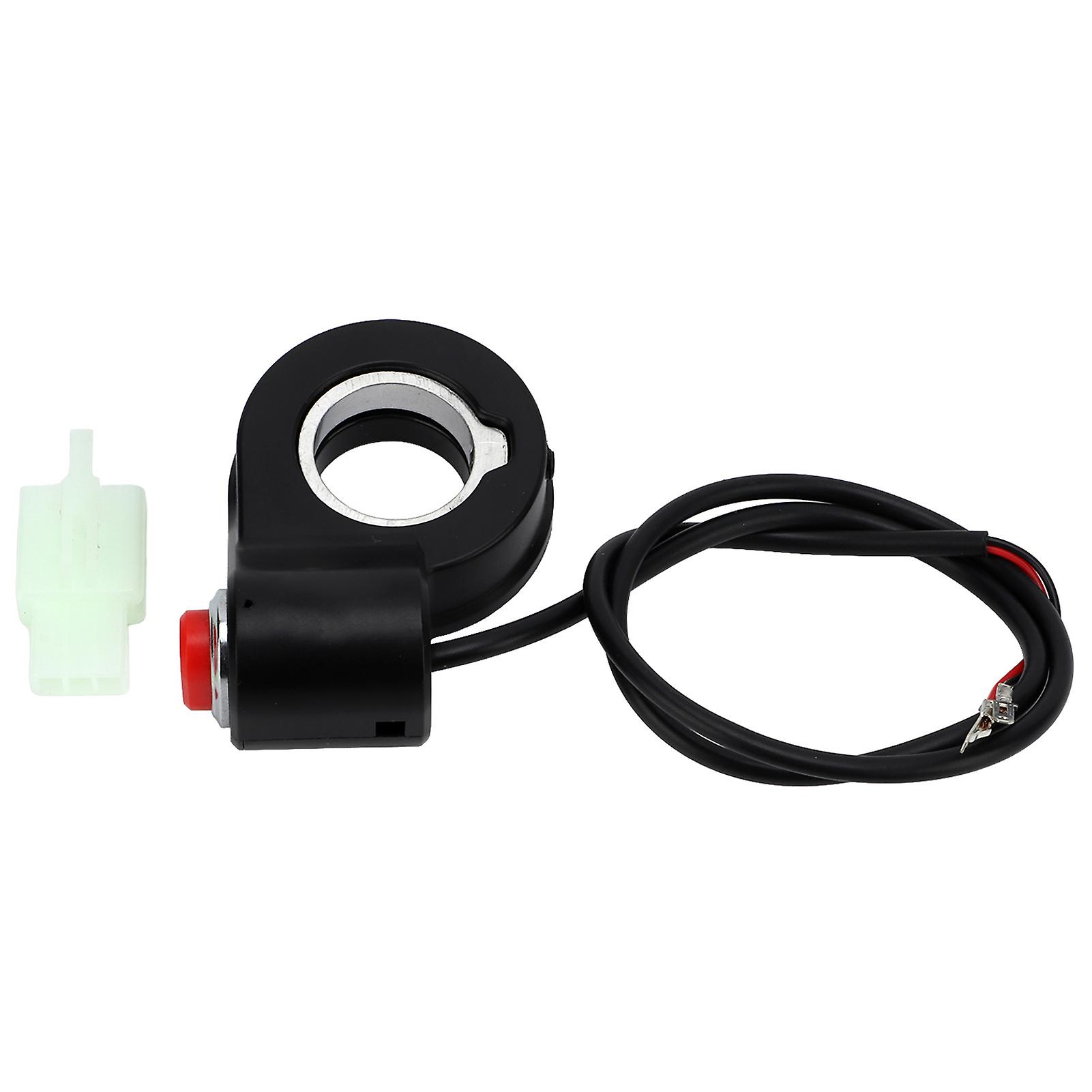 22mm/0.87in Motorcycle Handlebar Button Switch Horn Switch Control Button For Dirt Bike Scooter