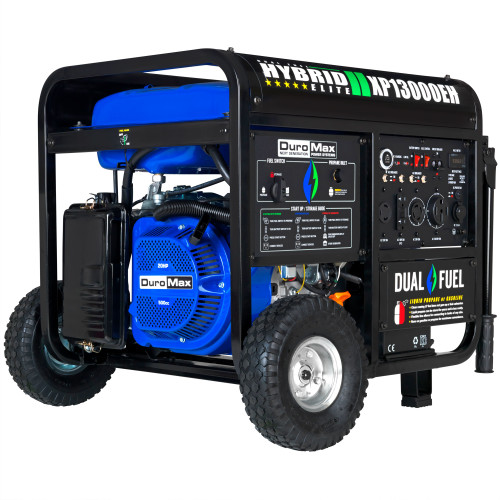 DuroMax XP13000EH  10500W Electric Start Dual Fuel Portable Generator