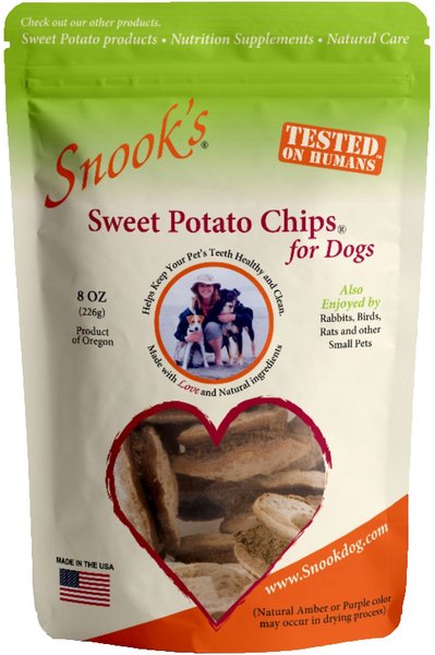 Snook's Sweet Potato Chips Dog Treats