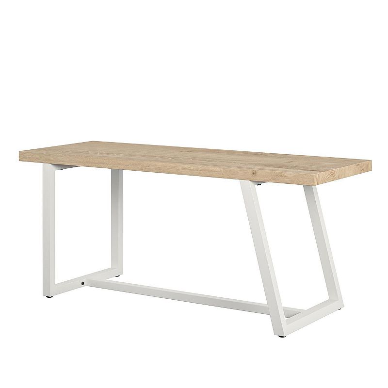 Novogratz Palomino Asymmetrical Entryway Bench