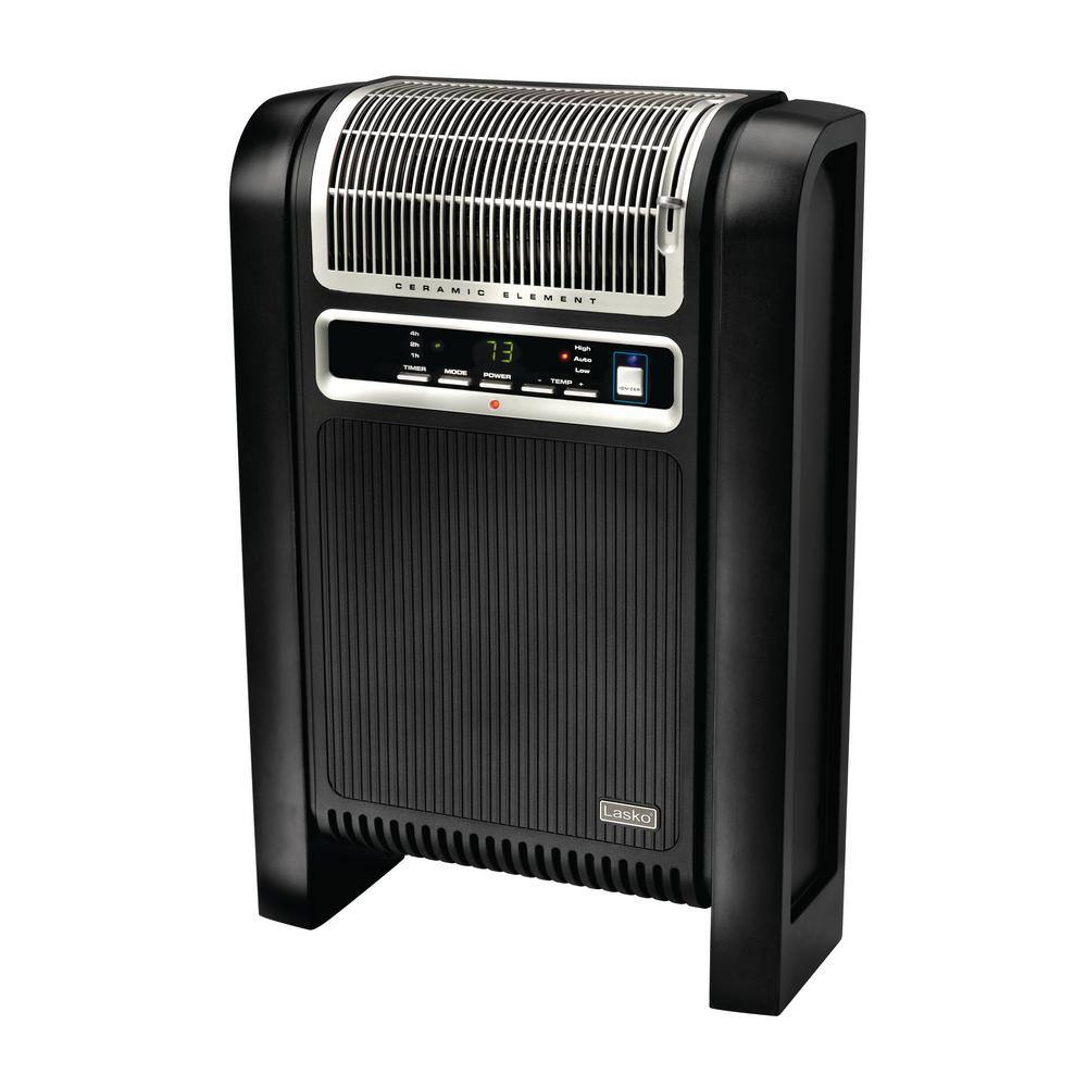 Lasko Cyclonic 1500-Watt Electric Ceramic Space Heater with Remote Control 760000