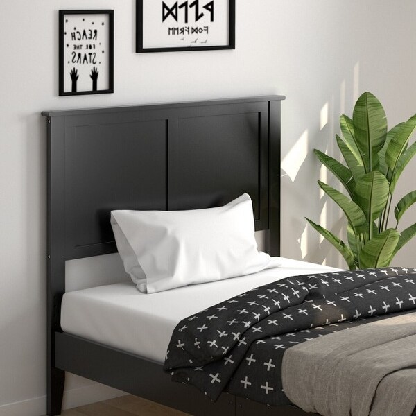 Headboard with Pre-drilled Holes and Height Adjustment - - 36068998