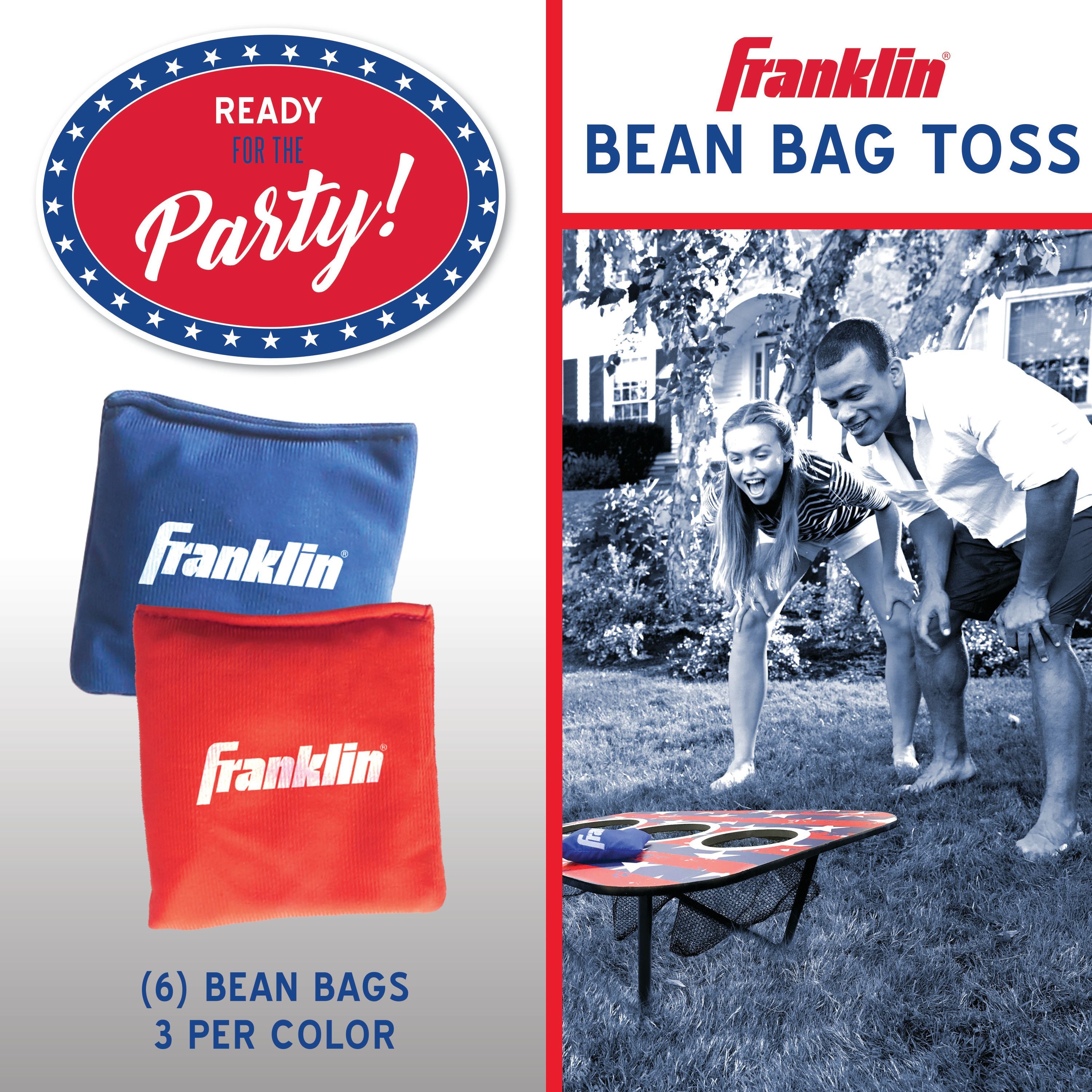 Franklin Sports Cornhole Set - 3 Hole Bean Bag Toss Boards + Bags