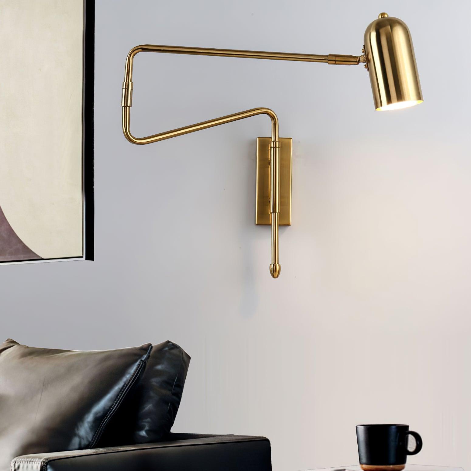 Adjustable Arm Reading Wall Lamp