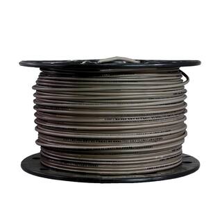 Cerrowire 500 ft. 14 Gauge Gray Solid Copper THHN Wire 112-1460J