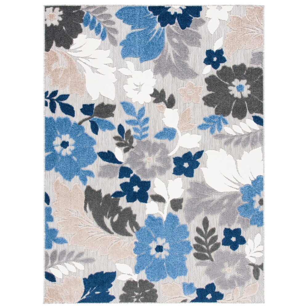 SAFAVIEH Cabana Avia Indoor/ Outdoor Waterproof Patio Floral Rug