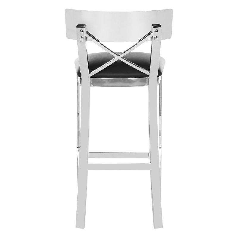 Safavieh Cross-Back Bar Stool