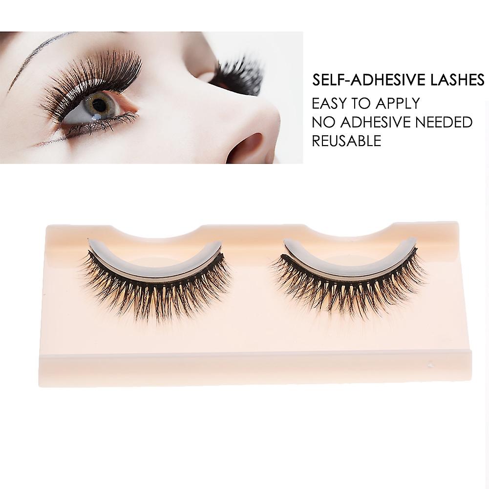 3d Professional Self Adhesive Eyelashes No Stimulation False Eyelashes Extension 05#