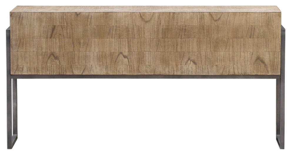 Uttermost Nevis Contemporary Console Table   Modern   Console Tables   by Zin Home  Houzz