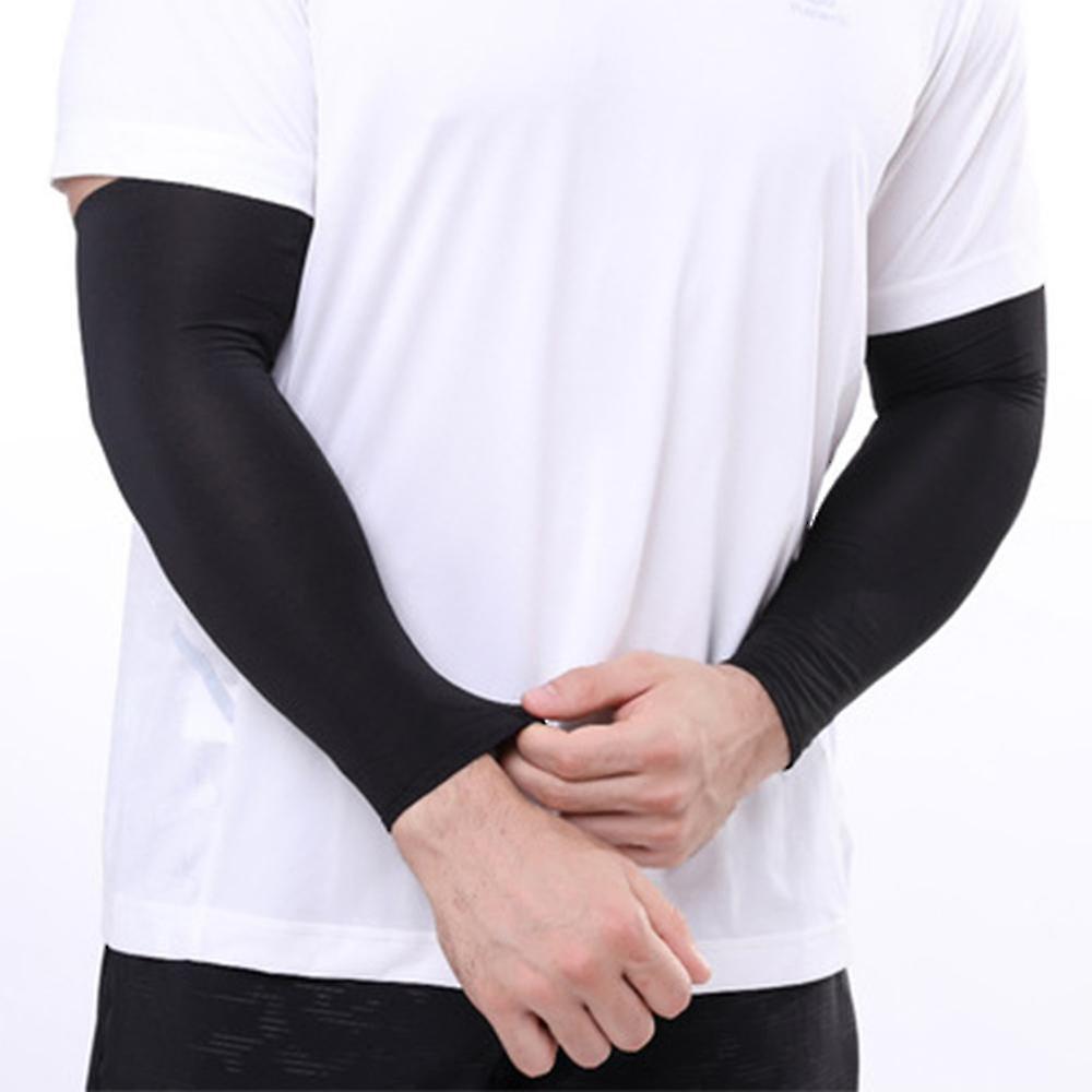 2 Pairs Cooling Arm Sleeves For Men Women， Uv Protective Upf 50， Tattoo Cover Up