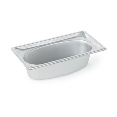 Vollrath 3103040 Super Pan Super Shapes - Third-Size Oval， 2.2 Qt. Capacity