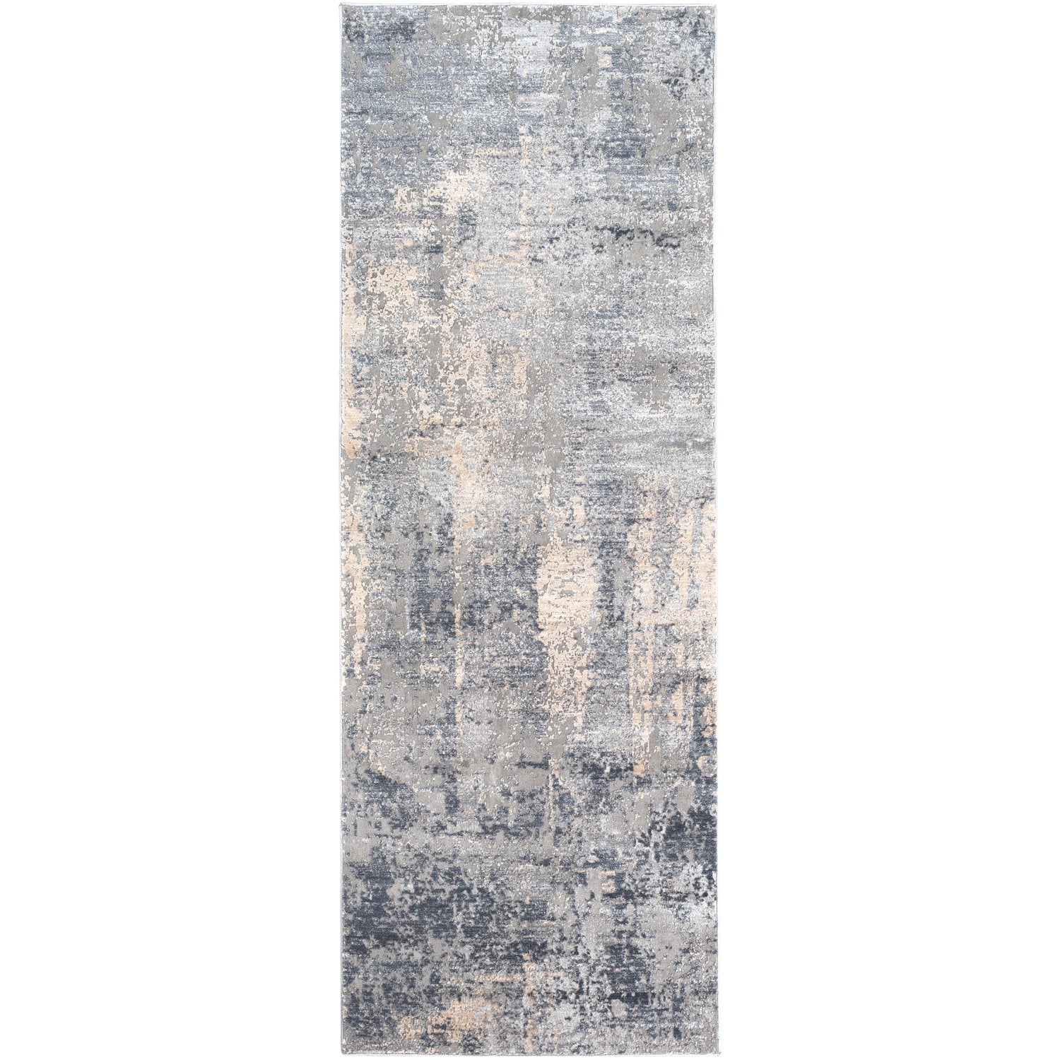 Alpine Rug in Medium Gray & Charcoal