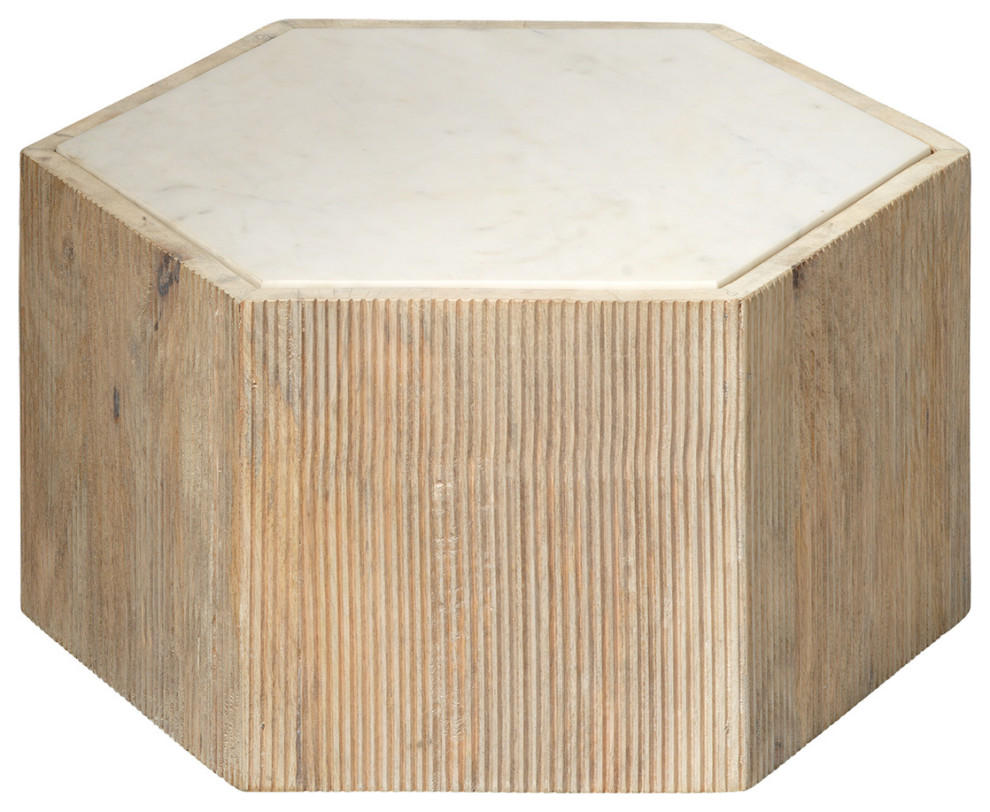 Cabernet Hexagon Table  Large   Transitional   Side Tables And End Tables   by Rustic Home Furniture Deco  Houzz