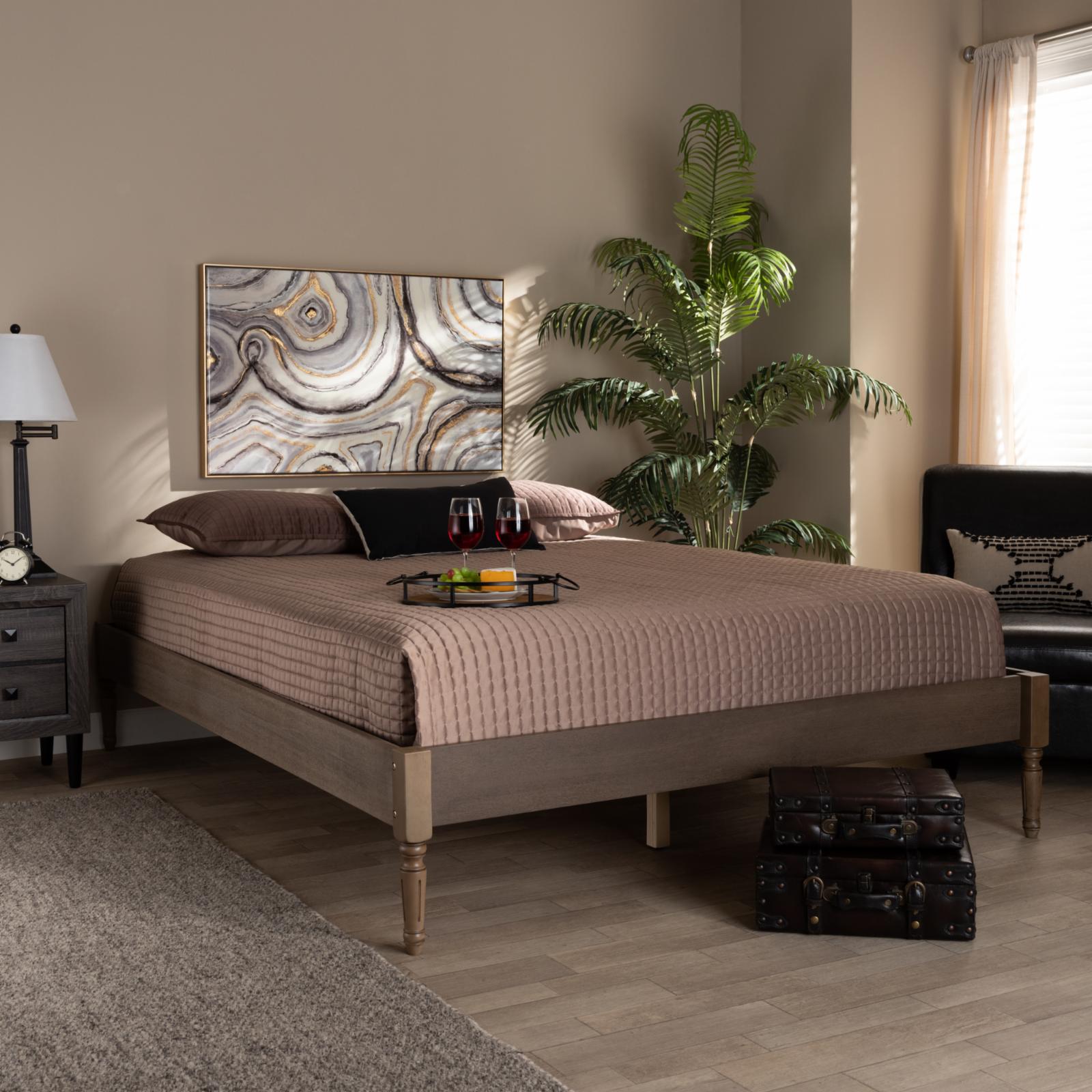 Baxton Studio Colette Platform Bed