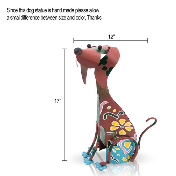 India Overseas Trading IR 1000 Iron Decorative Dog...