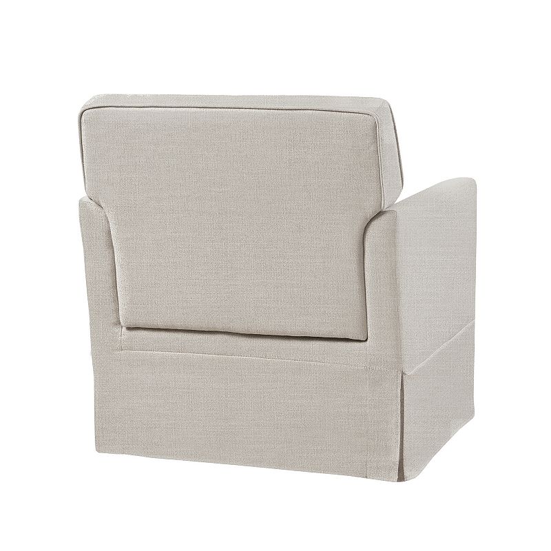 510 Design Paula Slipcover Arm Accent Chair