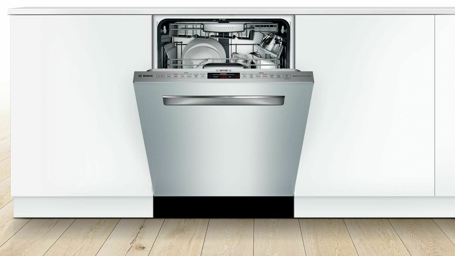 Bosch SHP87PZ55N Benchmark® Dishwasher 24'' Stainless Steel, Xxl Shp87Pz55N