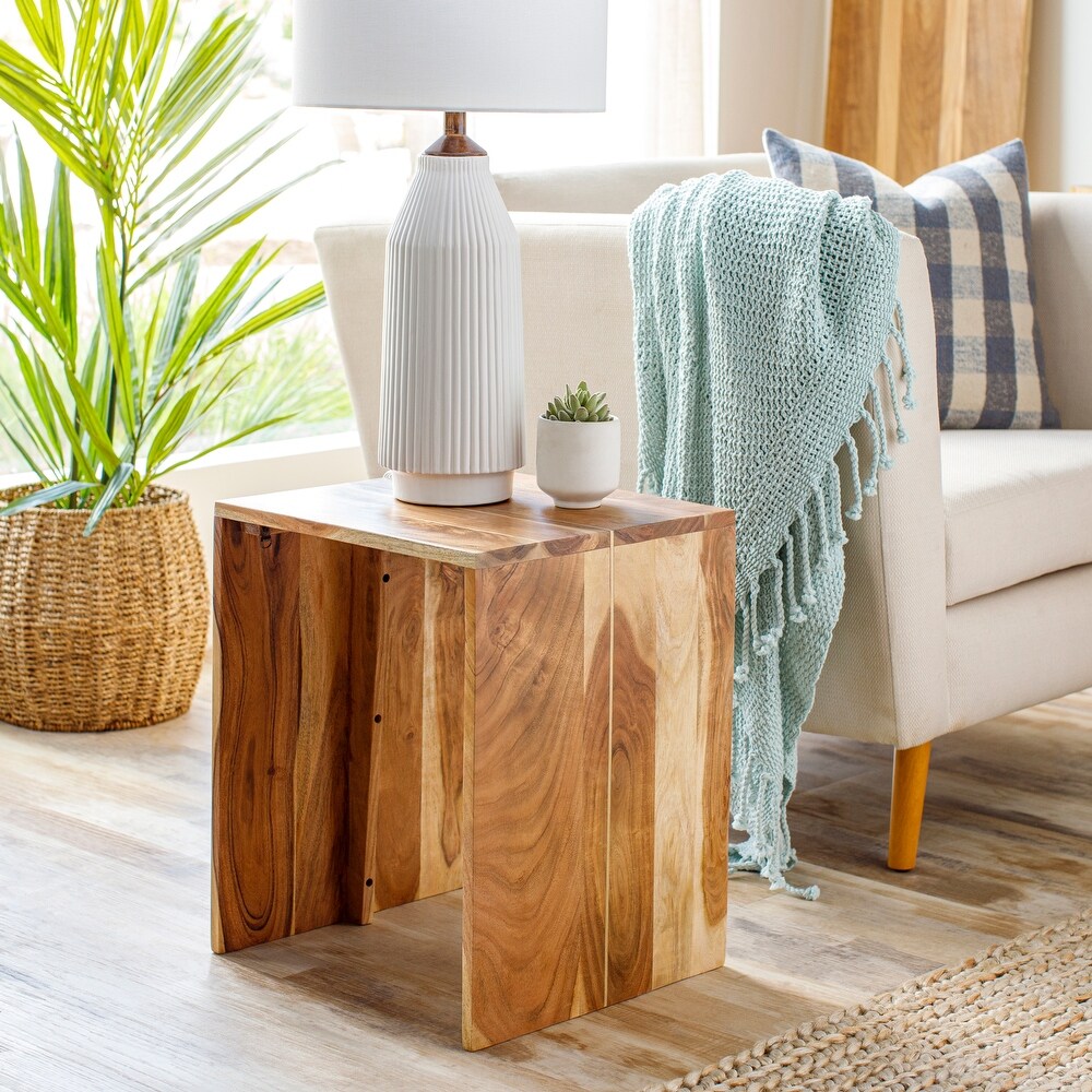 Hilding Minimalist Wood End Table   20\