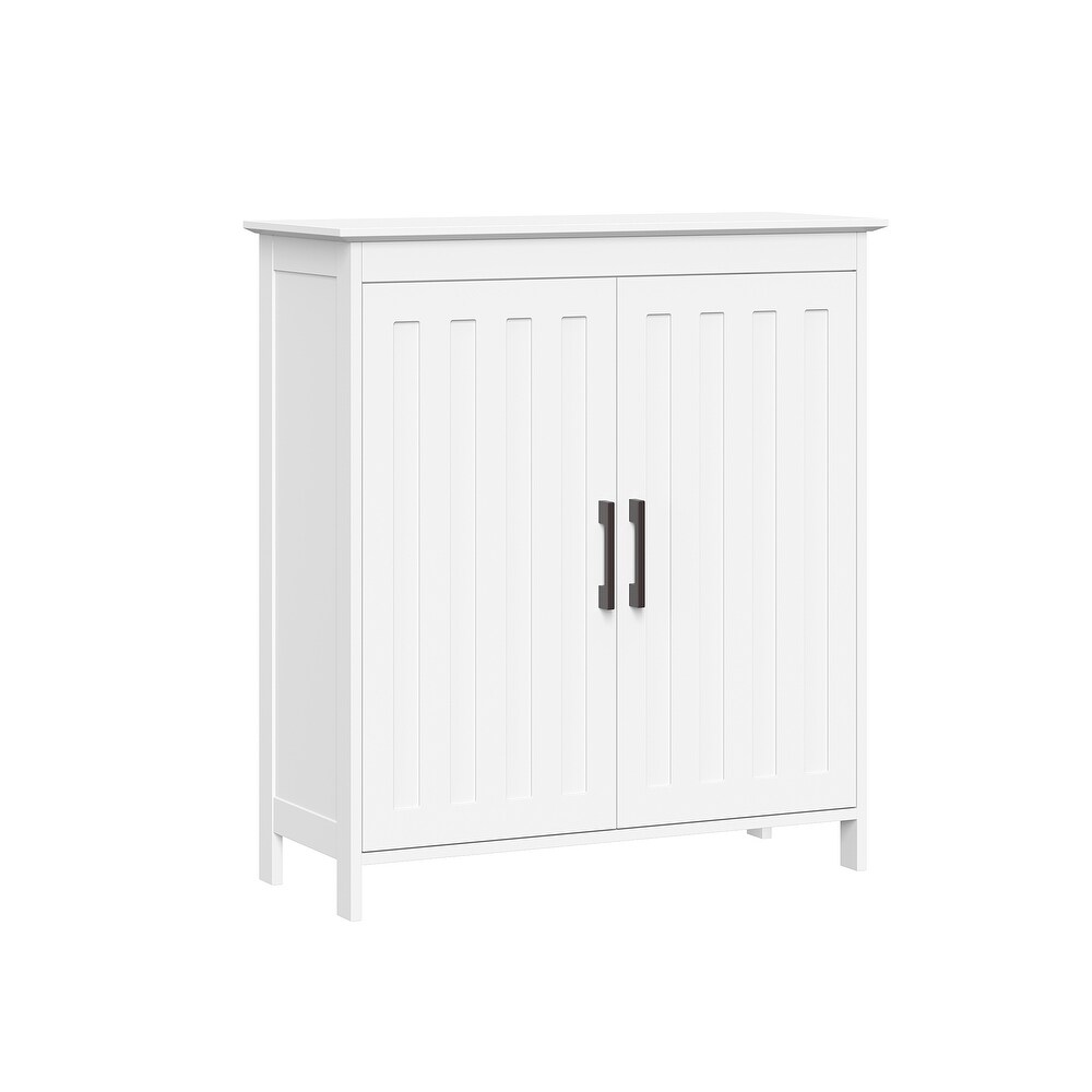 RiverRidge Home Monroe Two Door Floor Cabinet   White