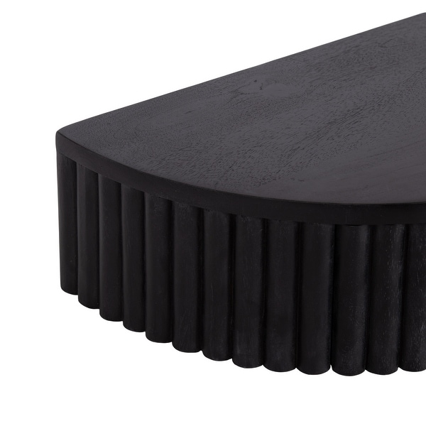 Kate and Laurel Reid Ribbed Floating Side Table